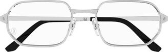 Rectangular Frame Glasses-AQ