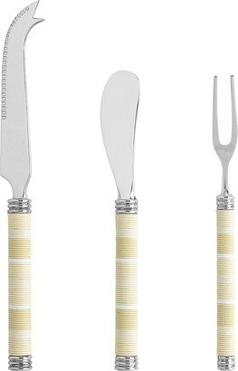 Jubilee 3Pc Cheese Knife, Spreader & Fork Set-AD