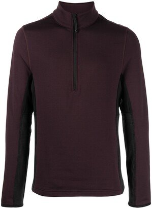 Half-Zip Fleece Sweater