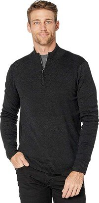 Sparwood 1/2 Zip Sweater (Charcoal Heather) Men's Sweater