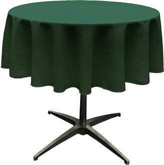Round Polyester Poplin Tablecloth - Hunter Choose