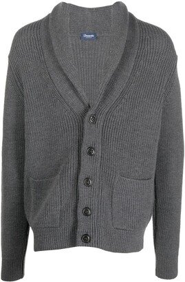 Knitted Merino Wool Cardigan