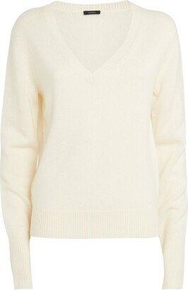 Pure Cashmere V Neck Jumper