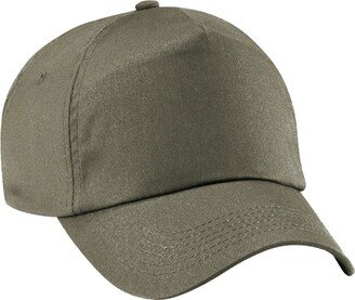 Beechfield Beechfield Unisex Plain Original 5 Panel Baseball Cap (Olive Green)