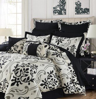 Prague 12-Pc. Cotton Full Comforter Set