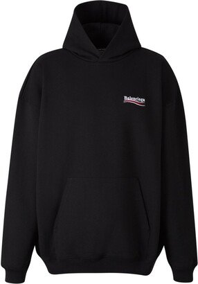 Logo Embroidered Hoodie-AF