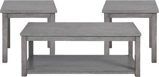 Rhys Occasional Table Set Gray