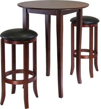 Fiona Round 3-Piece High/Pub Table Set