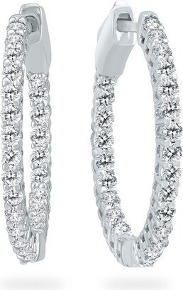 Monary 14K 0.96 Ct. Tw. Diamond Earrings-AA