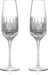 Lismore Diamond Essence Flute, Set of 2