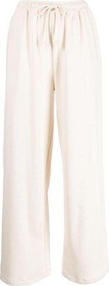 Drawstring Organic-Cotton Track Pants