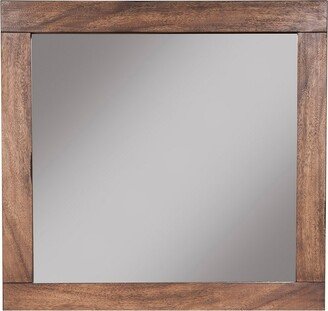 Weston Wood Mirror in Rustic Pine