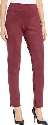 Krazy Larry Ultra Suede Pants (Wine) Women's Casual Pants