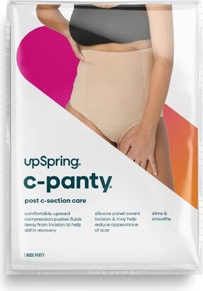 C-Panty C-Section Recovery High Wait Underwear - Nude - S/M