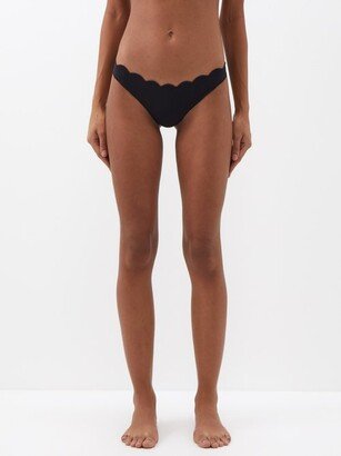 Santa Barbara Scalloped-edge Bikini Briefs