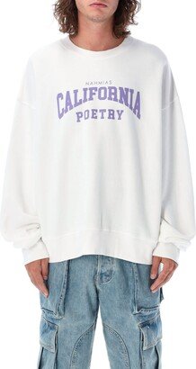 California Poetry Varsity Crewneck