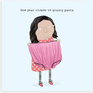 Rosie Made A Thing Granny Pants Birthday Card