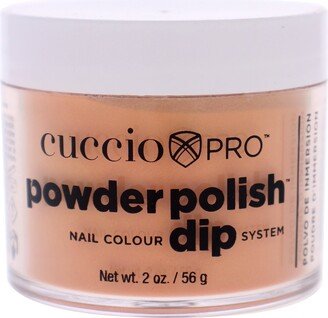 Pro Powder Polish Nail Colour Dip System - Tangerine Orange by Cuccio Colour for Women - 1.6 oz Nail Powder