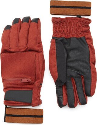 Oasi cashmere ski gloves