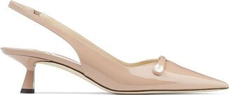 Amita 45mm slingback pumps