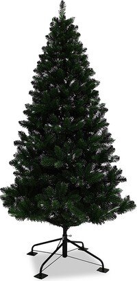 Fraser Hill Farms Indoor/Outdoor 7-Foot Fiber Optic Christmas Tree with Festive Dancing Lights