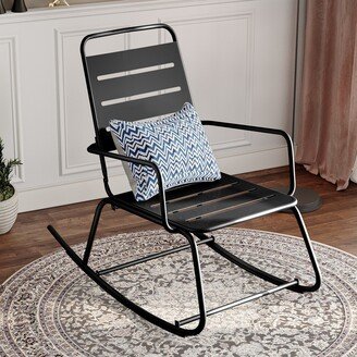 Pellebant Outdoor Rocking Chair Patio Chair Rocker - 40.16 in W x 24.41 in D x 36.22 in H