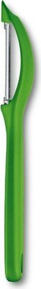 Swiss Classic 1.3 Inch Universal Peeler Serrated Edge, Double Edge Green