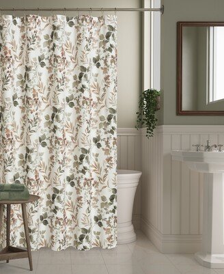 Royal Court Evergreen Shower Curtain