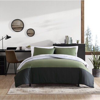 Skyline Stripe Soft Comforter Set