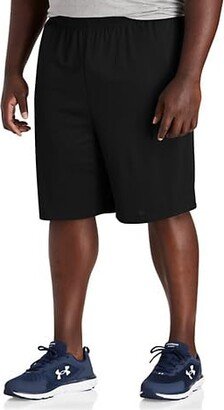 DXL Big + Tall Essentials Men's Big and Tall 2-pk Mesh Shorts Black 2XL
