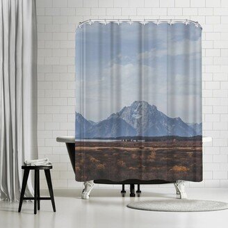 71 x 74 Shower Curtain, Grand Tetons Wyoming Ii by Luke Gram