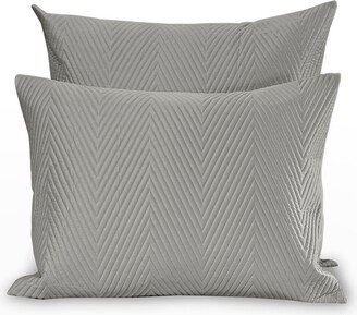 Letizia Herringbone Sateen European Sham