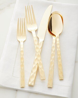 20-Piece Epigram Gold Flatware Set