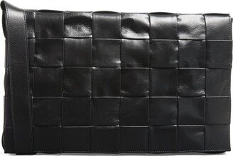 Maxi Leather Cassette Cross-Body Bag