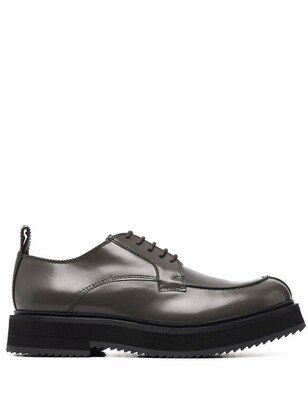 Lace-Up Derby Shoes-AD