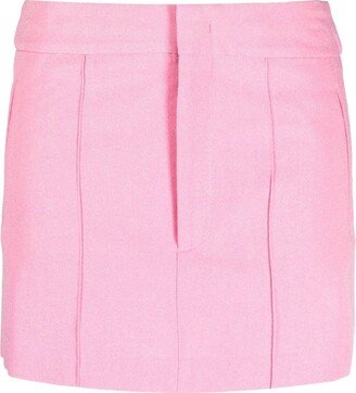 Panelled Mini Skirt
