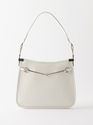 Slim Horsebit Leather Shoulder Bag