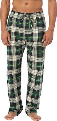 Yarn-Dye Flannel Sleepwear Bundle Sets (Eliot Plaid/Cruise Navy) Men's Pajama Sets