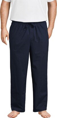 Men's Big Poplin Pajama Pants