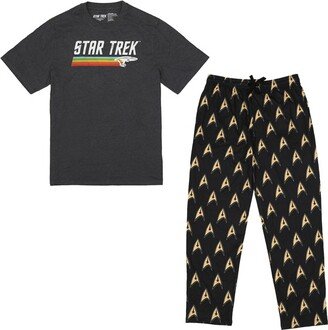 Star Trek USS Enterprise Men's Sleep Set-XXL