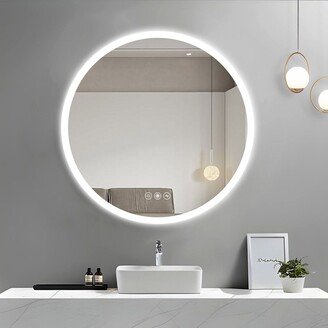 26 inch Acrylic LED Round mirror make up mirror,bathroom,bedroom - 24