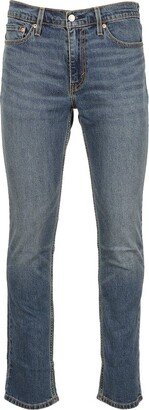 Mid Rise Straight Leg Jeans-AC