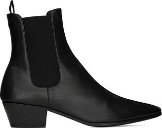 Vassili Chelsea Booties in Smooth Leather