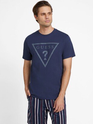 Guess Factory Erikk Triangle Logo Tee