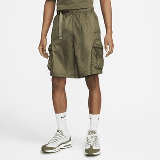 Men's Sportswear Tech Pack Woven Utility Shorts in Green