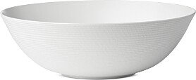 Lx Collective White Serving Bowl