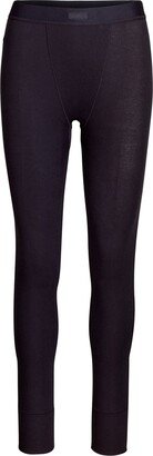 Cotton Rib Legging | Soot