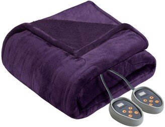 Heated Plush Fleece Blanket