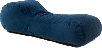 Arlo Lounger Bean Bag Chair - Two-Tone - Quilted Microvelvet