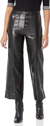 Womens Faux Leather Benji Pants